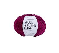 Wool and The Gang Alpachino Merino, Margaux Red (053), 100g