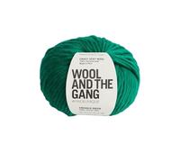 Wool and the Gang Crazy Sexy Laine Vert émeraude (032), 200 g