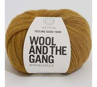 Wool and the Gang Feeling Good Yarn 149 Bronze Olive