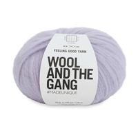 Wool and the Gang Feeling Good Yarn 185 Lilas Powder