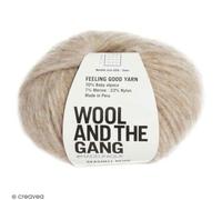 Wool and the Gang Feeling Good Yarn 80 Coquillage Beige