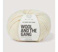 Wool and the Gang, Lil' Crazy Sexy Laine Blanc Ivoire 100 g