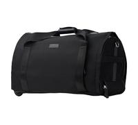 Wool & Oak Grand sac de sport NOVA avec roulettes, Nylon noir de jais, Nylon