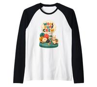 Wool Puff Crew Aiguille Feutrage Alpaga Manche Raglan
