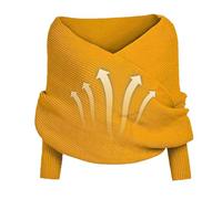 Wool Scarf, Long Neck Scarf, Knitted Scarf, Scarf with Sleeves, Comfortable Shrugs with Sleeves for Women, Knitted Scarf with Sleeves - Cozy and Stylish Sleeve-Scarf Combination for Winter Wear,