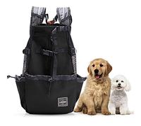 Woolala Sac à dos léger pour chien de petite et moyenne taille, approuvé par les vétérinaires pour les voyages - Facile à transporter et économie de l'espace