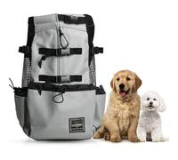 Woolala Sac à dos léger pour chien de petite et moyenne taille, approuvé par les vétérinaires pour les voyages - Facile à transporter et économie de l'espace