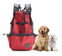 Woolala Sac à dos léger pour chien de petite et moyenne taille, approuvé par les vétérinaires pour les voyages - Facile à transporter et économie de l'espace