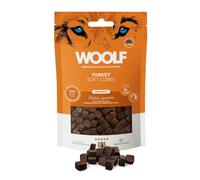 Woolf Soft Cubes - Snacks complémentaires pour Chiens - Friandises Semi-humides et sans Gluten avec ingrédients naturels - Formule Mono protéinée - Convient aux Chiens et aux Chiots (Turquie, 100 g)