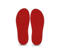 WoolFit Semelles intérieures en feutre extra épaisses 100 % laine 7 mm, taille 35-50 (rouge, 37)
