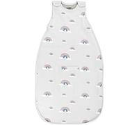 Woolino Gigoteuse 4 Saisons - Gigoteuse Ultime en Laine Mérinos - Universelle Taille Réglable avec Fermeture Eclir Bidirectionnelle pour Bébé (2 à 24 mois) - Arc-en-ciel