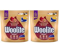 Woolite Capsules Vêtements Colorés - Capsules de Lessive Liquide pour Préserver l'Intensité des Couleurs et Protéger les Fibres - x33 (Lot de 2)