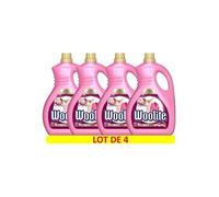 WOOLITE Lot de 4 Lessives Liquide Laine et Soie - 1,5L
