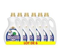 WOOLITE Lot de 6 Lessives Liquide Tous Textiles - 1,5L