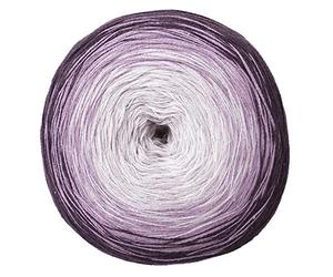 Woolly Hugs Bobine de fil en coton dégradé Violet (couleur 22) 200 g 800 m
