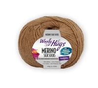 Woolly Hugs Chaussettes en soie mérinos Env. 420 m col. 208 100 g