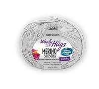 Woolly Hugs Chaussettes en soie mérinos Env. 420 m col. 291 100 g