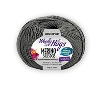 Woolly Hugs Chaussettes en soie mérinos Env. 420 m col. 295 100 g