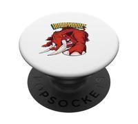 Woolly Mammouth Préhistorique PopSockets PopGrip Adhésif