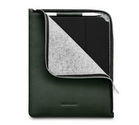 Woolnut Étui à Rabat en Cuir pour iPad Pro 11" et iPad Air 10.9" Vert