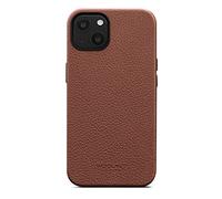 Woolnut Etui Housse Cuir pour iPhone 13 - Cognac Marron
