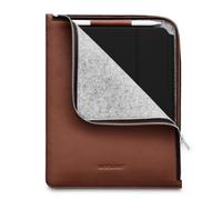 Woolnut Étui Portefeuille en Cuir pour iPad Pro 11" & 10.9" iPad Air - Marron Cognac