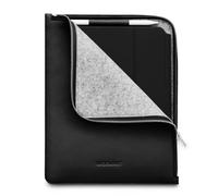 Woolnut Étui Portefeuille en Cuir pour iPad Pro 11" & 10.9" iPad Air Noir