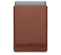 WOOLNUT Housse en Cuir pour MacBook Pro 13 & Air 13/13,6 Pouces - Marron