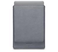 WOOLNUT Housse en Cuir pour MacBook Pro 14 - Grise