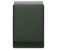 WOOLNUT Housse en Cuir pour MacBook Pro 16 - Vert