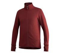 Woolpower Full Zip Jacket 400 Femme Rouge - Vêtements polaires outdoor femmes L