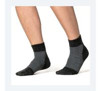 Woolpower - Socks Skilled Liner Short - Chaussettes en laine mérinos Dark Grey / Grey - 40 - 44