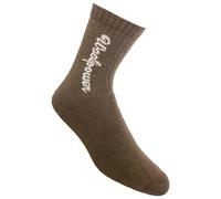 Woolpower - Sport Socks 400 Logo - Chaussettes de randonnée - EU 36-39 - pine green