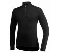 Woolpower Turtleneck Zip 200 T-shirt à manches longues Vert pin XL