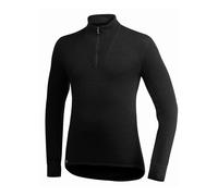 Woolpower Zip Turtleneck 200 Homme Noir - Base-layers outdoor hommes M