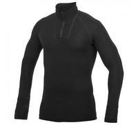 Woolpower - Zip Turtleneck - Sous-vêtement mérinos - XXL - black