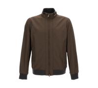 Woolrich - Spring Lewis Bomber - Homme - Vestes - Brun - Taille: S