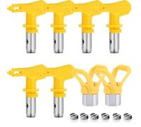 WOOLUCK® 6 pièces Buse Airless,Buse Pistolet Airless pour Pistolet à Peinture Haute Pression (Tapez 209,315,415,517,523,619)