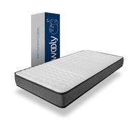 Wooly Matelas 90x190 - Épaisseur 15 cm - Confort Moelleux - Mousse à mémoire de Forme - Blue Latex - Réversible - Hypoallergénique - 7 Zones - Fabriqué Europe - Matelas Enfant - Modèle Éco