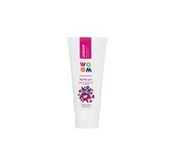 Woom Junior Bubble Gum Dentifrice 50 ml spécialement formulé aide à prévenir les caries dentaires et à renforcer l'émail des dents
