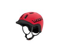 woom Ready Casque de vélo pour enfant avec visière et protection contre les chocs - Casque de vélo confortable pour enfants pour garçons et filles - Casque réglable pour enfants