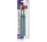 WOOM Toothbrush 6500 Ultra Soft brosses à dents 3 pcs