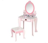 Woomax Wooden With Stool & Accessories Dressing Table Rose Enfants