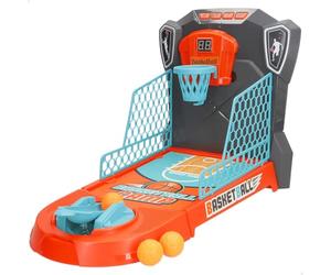 WOOMAX ColorBaby 47821 CB Games Mini Panier de Basket-Ball électronique pour Enfant avec marqueur et Lanceur, 3 Niveaux, contrôle du Temps, Comprend 3 balles, Jeu de visée
