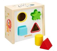 WOOMAX ColorBaby Cube d'activités en Bois Boîte