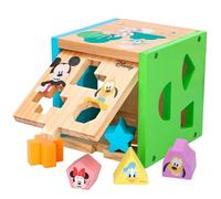 WOOMAX -Disney Cube Formes Bois 15 CM