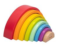 WOOMAX Encaje ARCO Iris Madera ECO 8 PIEZAS 28X14X6