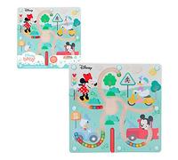 WOOMAX - Jeux de Labyrinthe Jouet Labyrinthe Perles en Bois et Formes Abaco pour Enfants Jouet bébé 1 an Jouets Montessori Motricité Fine Cadeaux éducatifs Enfants 1 an