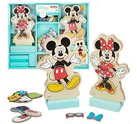 Woomax- Mickey Disney Jgo Robes En Bois Magn 34 X 28 Cm-Minnie 48725 Vestidos