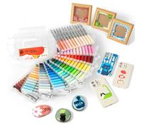 Woomer Marqueurs acryliques 120 couleurs Encre automatique